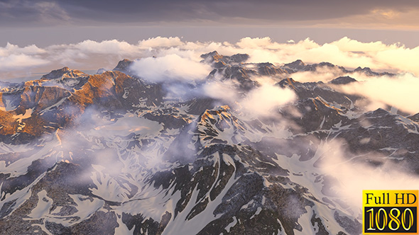 Flight Over The Snowy Mountains