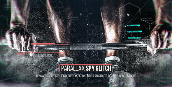 Parallax Spy Glitch - VideoHive 18332998