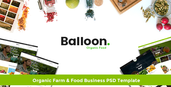 Balloon Organic - ThemeForest 18015413