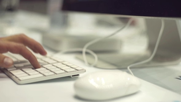 Team Work Process. Marketing Strategy Brainstorming. Paperwork And Digital In Office