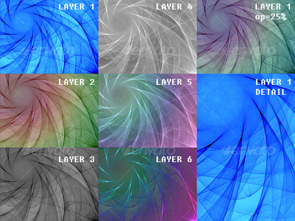 Whirlpool Diamond - Abstract Backgrounds