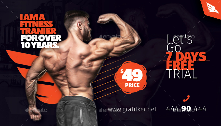 Fitness Time Business Card Templates By Grafilker Graphicriver Fitness Time Business Card Templates Corporate Cards 01 Design Preview Jpg