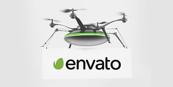 Quick Drone Logo - VideoHive 18356610