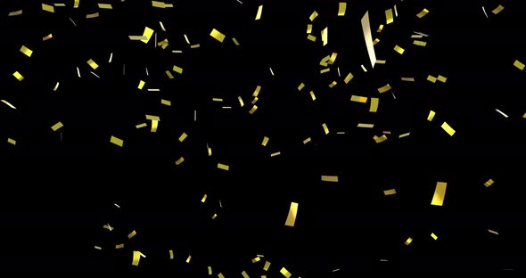 Confetti falling alt