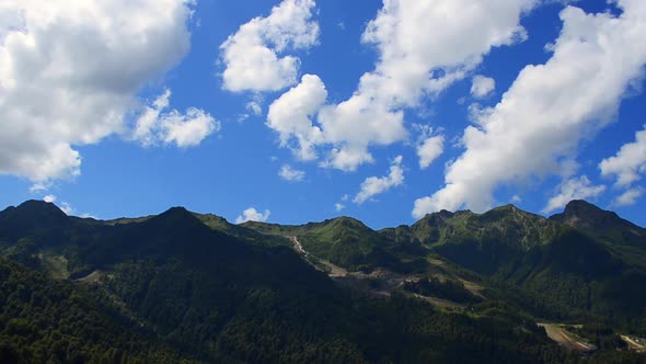 Mountains and Clouds