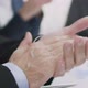 Male hands applauding, businesspeople greeting success and growth of company - VideoHive Item for Sale