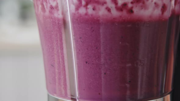 Pink Smoothie Mixing in Blender alt