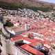 Aerial View of Dubrovnik City Walls from the Fort Bokar side. Croatia - VideoHive Item for Sale