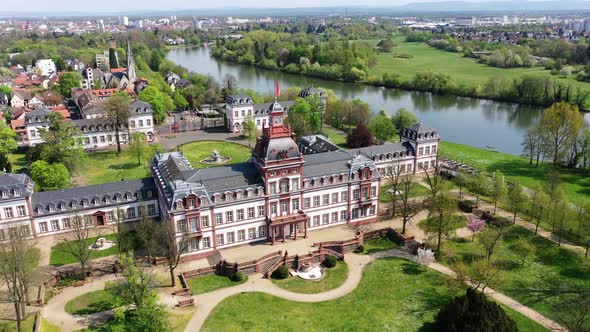 Philippsruhe Castle in Hanau, Hesse, Germany alt
