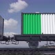 Containers with the Flag of Italy - VideoHive Item for Sale