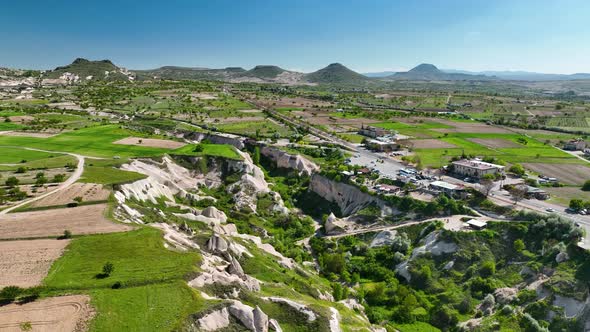 Best Cappadocia Textures aerial view 4 K Turkey alt