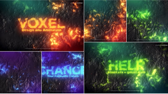 4K LAVA Loopable Background Pack