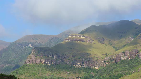 Drakensberg Mountains Time Lapse - South Africa alt