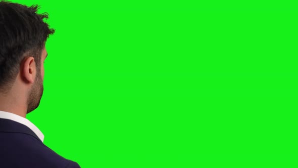 Making Swipe and Tap Gestures on green background. alt