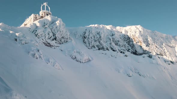 Ski Slopes On A Bright Sunny Day alt