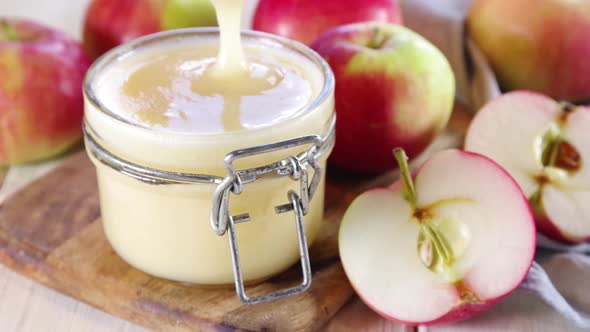 Homemade Organic Applesauce