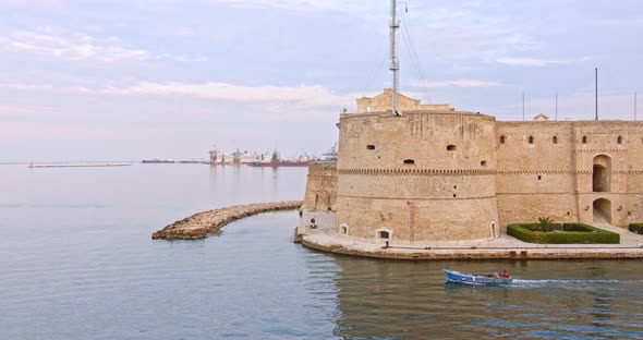 Aragonese castle in Taranto