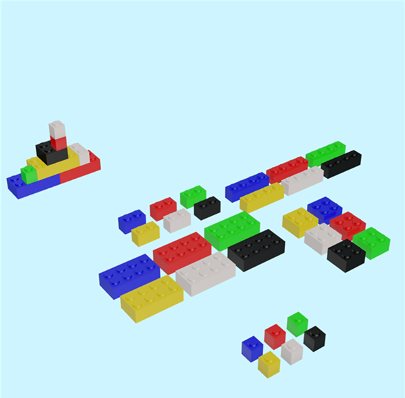 Building Block Set - 3Docean 18396589