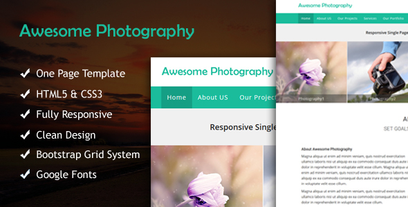Awesome Photography Responsive - ThemeForest 18397548