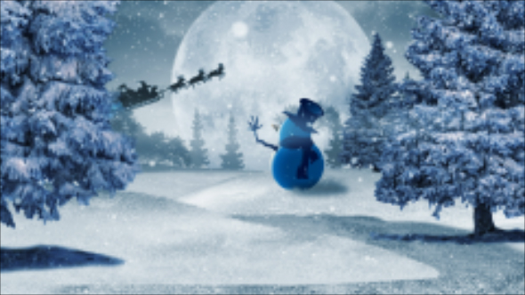 Christmas Loop background