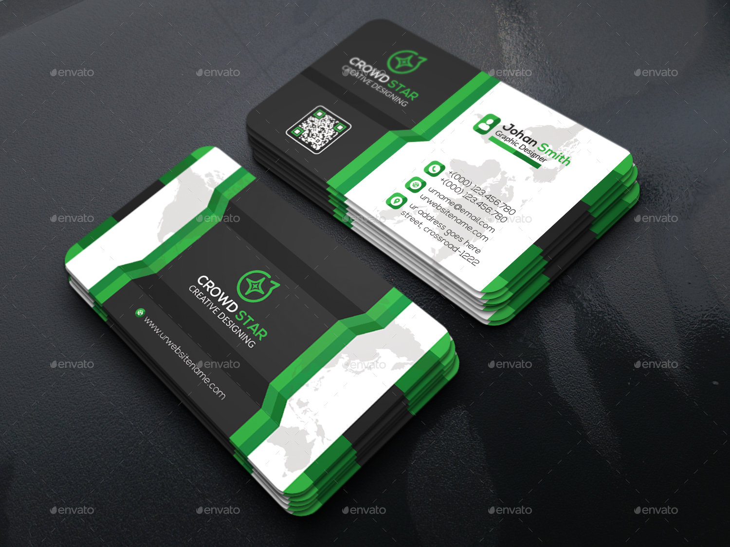 Corporate Business Card by naimhossain | GraphicRiver