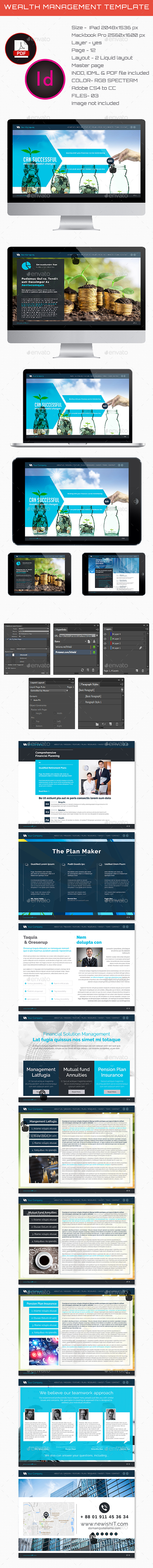 Interactive Wealth Management Template - ePublishing