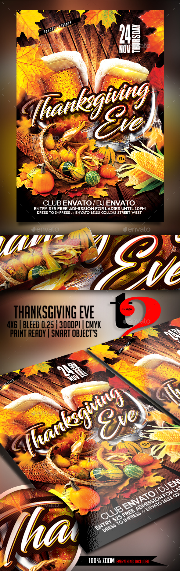 Thanksgiving Eve Flyer