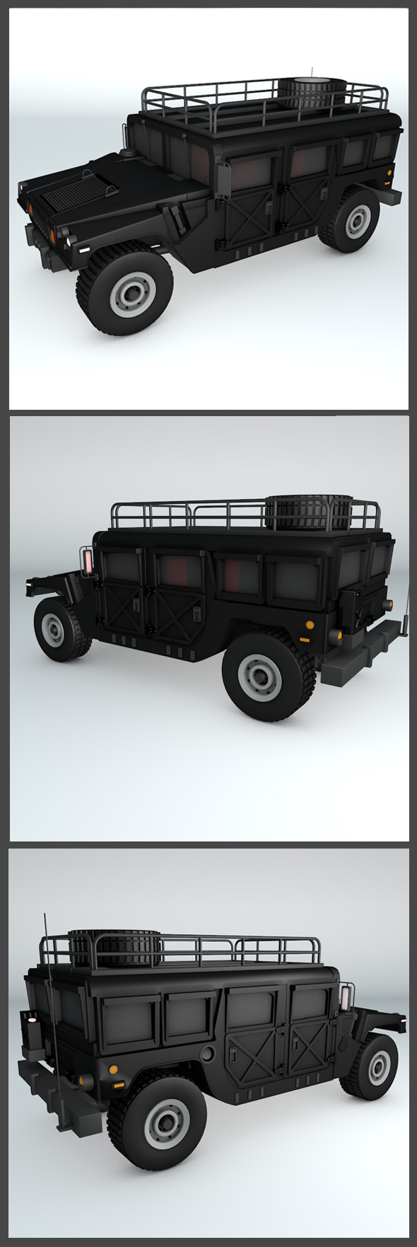 Hummer H1 Wagon - 3Docean 18414340