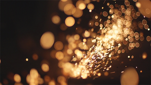 Welding Sparks Particles
