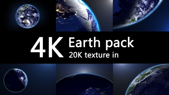 4k earth pack