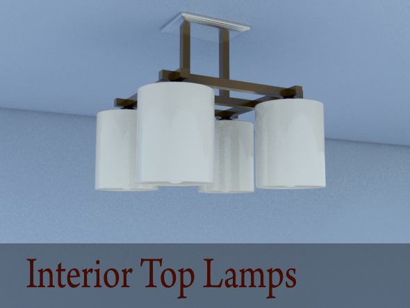 Interior Top Lamps - 3Docean 18418477