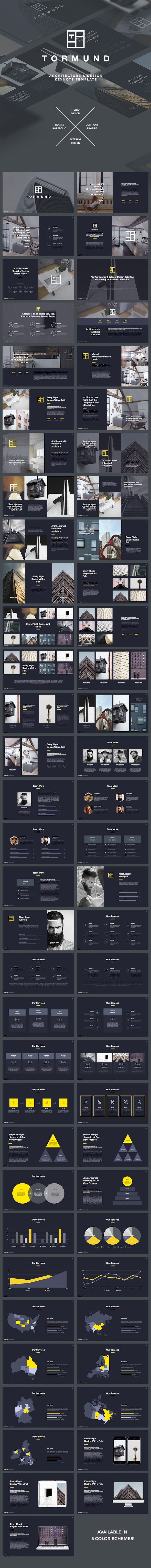 Thormund - Design & Portfolio Keynote Template - Keynote Templates Presentation Templates