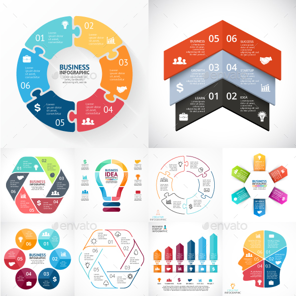 infographic psd freebie