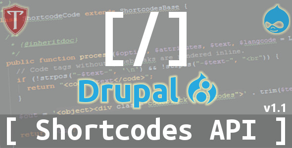 Shortcodes API for - CodeCanyon 17409505