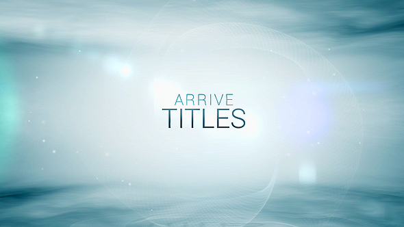 Arrive Titles: Lights - VideoHive 18424710