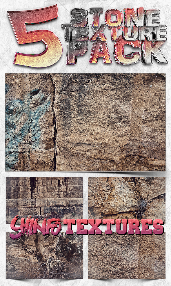 Stone Texture 5 Pack - Stone Textures