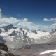 Snowy Mountains and Blue Sky With Clouds - VideoHive Item for Sale