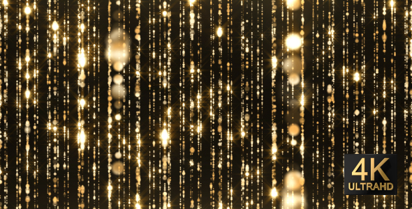 Particles Gold Background 01