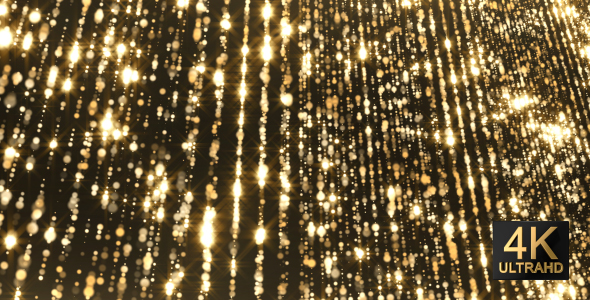 Particles Gold Background 03