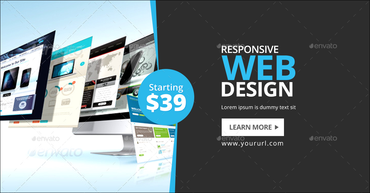 Web Design Banners by Hyov | GraphicRiver