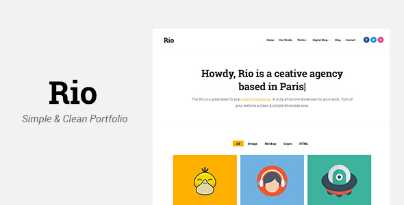 Rio - Creative - ThemeForest 18438098