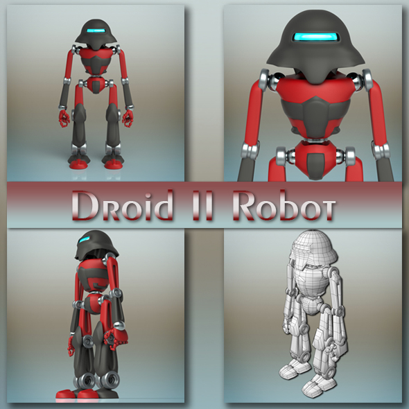 Droid II Robot - 3Docean 18438337