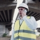 Foreman Talking On Mobile Phone - VideoHive Item for Sale