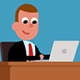 Little Manager In The Office - VideoHive Item for Sale