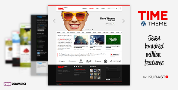 Time - Responsive WordPress Theme - Business Corporate