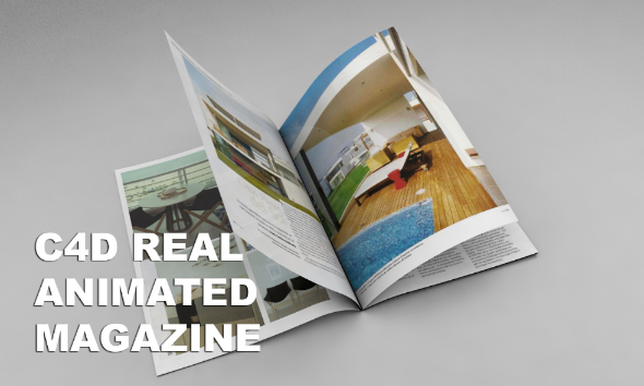 C4d Real Magazine - 3Docean 18399452