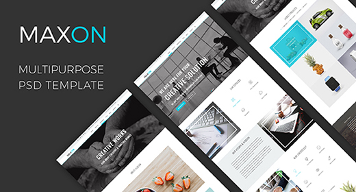 PSD Website Template