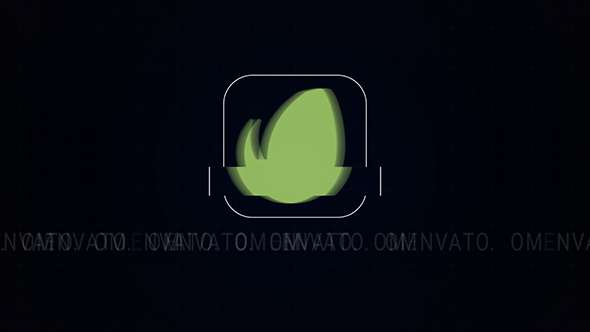 HUD Logo Glitch - VideoHive 18453445