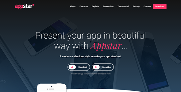AppStar - App - ThemeForest 18457054