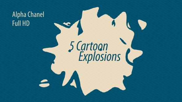 5 Cartoon Explosions